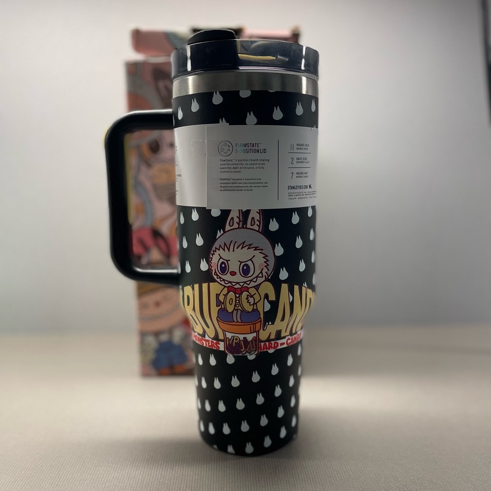 Stanley LaBuBu Black Travel Mug New in Open Box